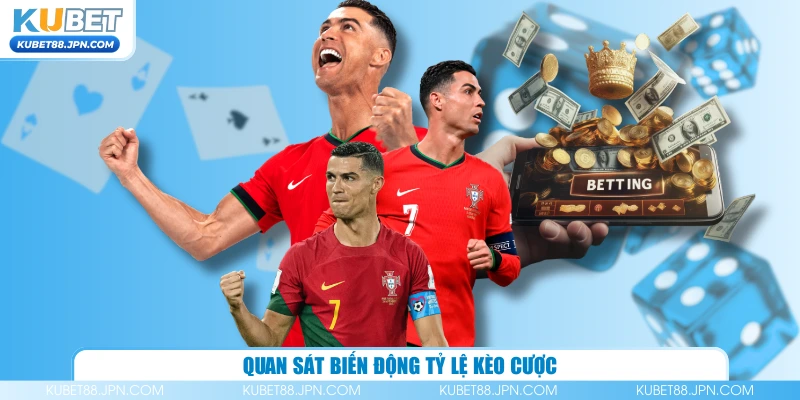 Quan sát biến động tỷ lệ kèo cược